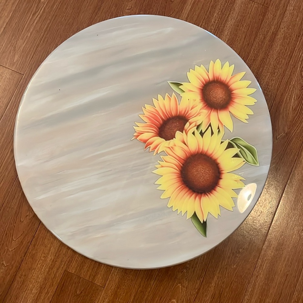 Cute Sunflower Table Top Lazy Susan